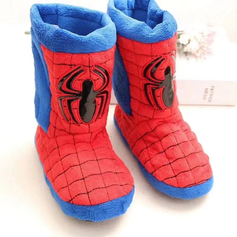 Spiderman cheap boot slippers