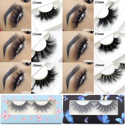 Visofree eye lashes soft lashes long cilios maquiagem false eyelashes Upper  Real Mink Makeup Thick sexy 3D Mink lashes A21