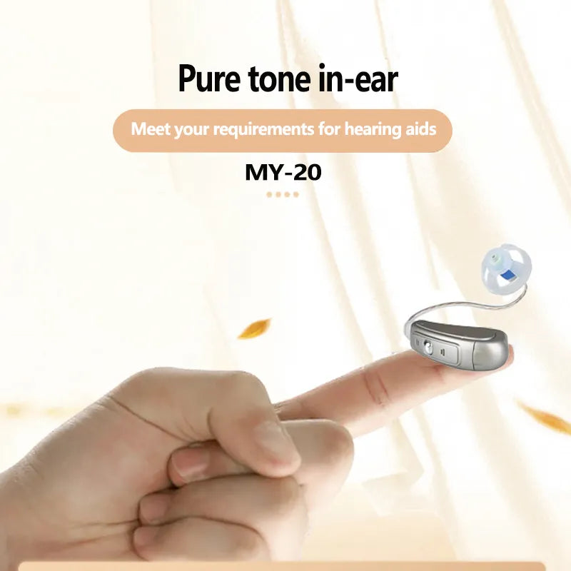 High-End Digital Programmable With Tinnitus Blocker High Power Hearing Aid For Elderly Deafness Bluetooth Siemens Headphones For