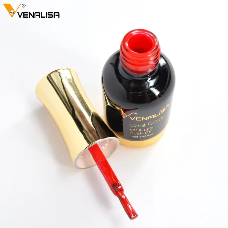 Nail Art Venalisa Nail Paint Gel 12ml 120 Colors Gel Polish Nail Gel Soak Off UV Gel Polish Nail Lacquer Varnishes L2