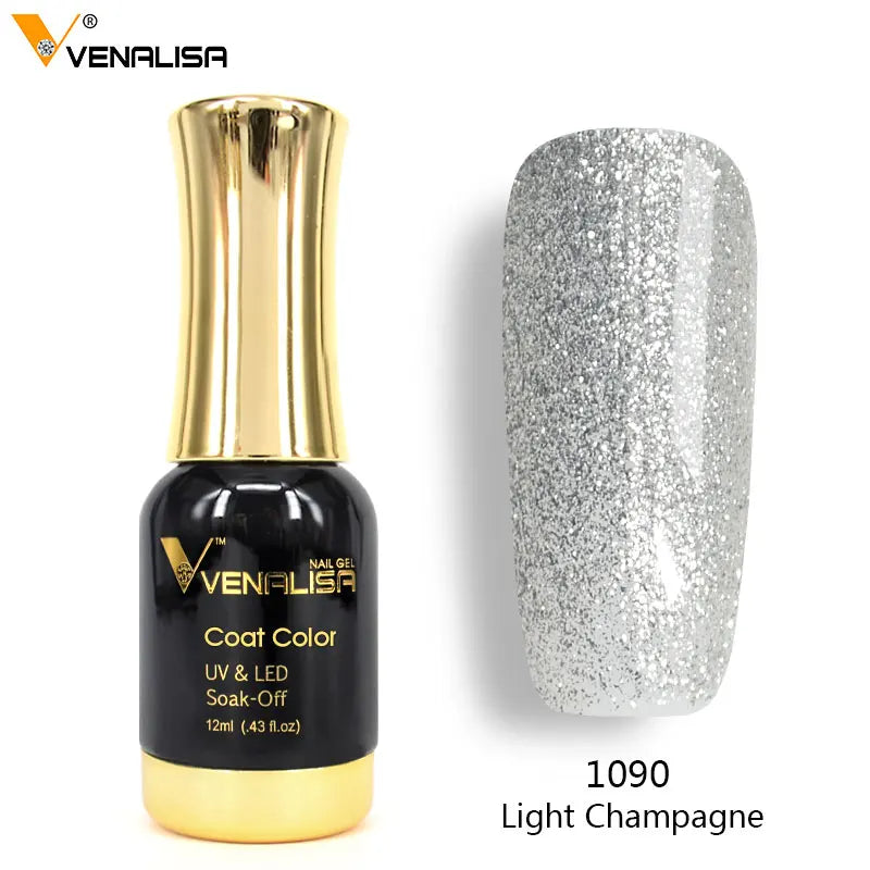 Nail Art Venalisa Nail Paint Gel 12ml 120 Colors Gel Polish Nail Gel Soak Off UV Gel Polish Nail Lacquer Varnishes L2