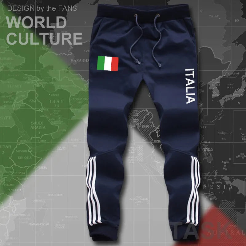 Italy Italia Italian mens shorts beach new men's board shorts flag workout zipper pocket sweat bodybuilding new ITA country tops
