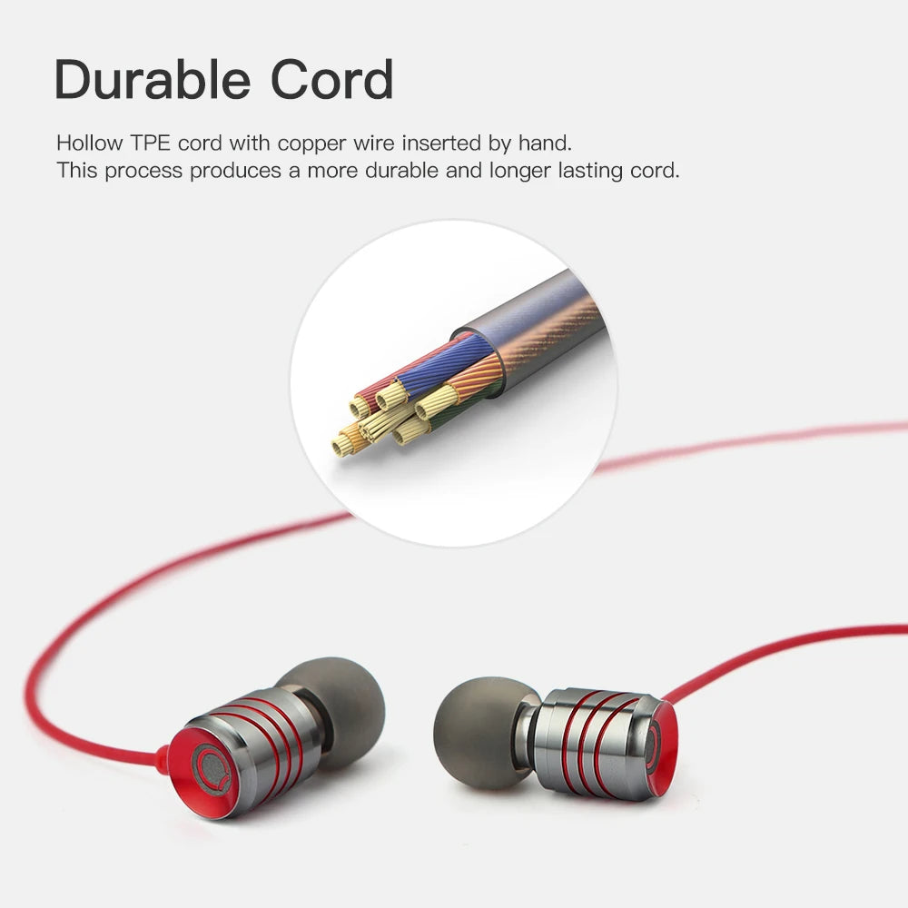 GGMM C800 Earphone With Mic Metal Stereo Earphone Housing Headset Noise Isolating Clear HiFi Earphone auriculares fone de ouvido