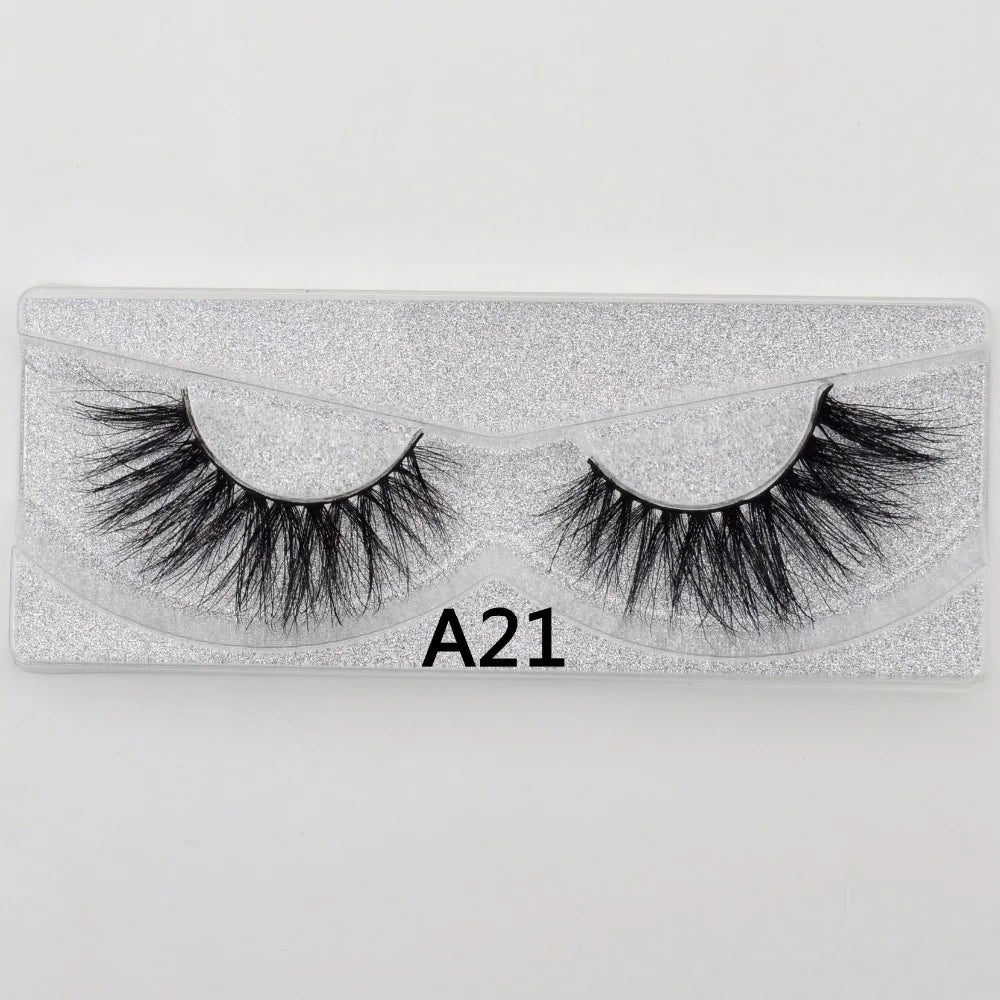 Visofree eye lashes soft lashes long cilios maquiagem false eyelashes Upper  Real Mink Makeup Thick sexy 3D Mink lashes A21