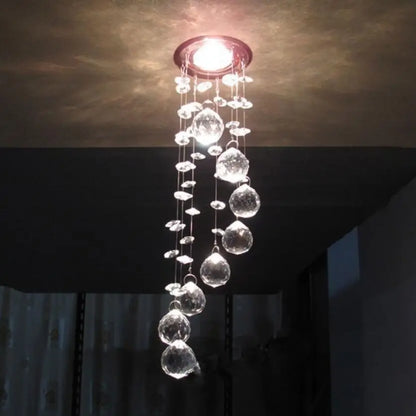 Modern LED k9 chandeliers / LED Light / led  lustre light led Restaurant Crystal Chandelier Bedroom  3W Crystal Lighting