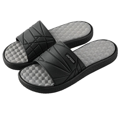 Summer Men Big Size Indoor EVA Massage Slippers Men's Slides House Room Home Shoes Soft Slipers Chausson Homme Pantoufle 48 49