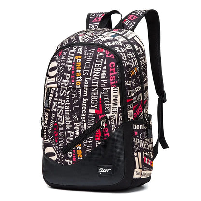 Camouflage printing school backpack Large-capacity orthopedic schoolbag for boys girls Laptop backpacks teen Nylon school bags