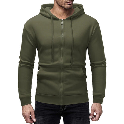 Mens Hoodies Solid Color  Hooded Sweatshirts