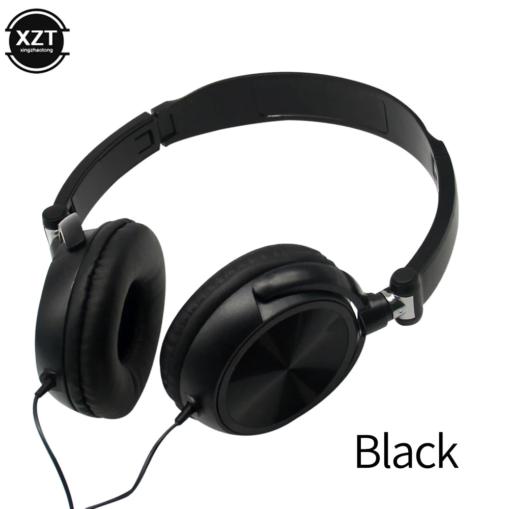 Fashion S1 Wired Headphones Over Ear Headsets Bass HiFi Sound Music Stereo Earphone Flexible Adjustable Headset For PC MP3 Phone