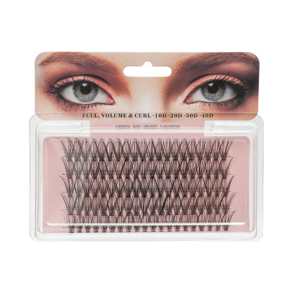 High quality 120 knots 10D/20D Black 8/10/12/14/16mm Mink Eyelash Extension Artificial Eyelash Fake False Eye Lash Eyelashes