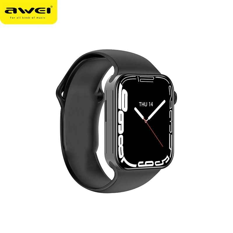 Awei H15 Calling Smart Watch Men Women Wristwatches Fitness Ultra Watches Bracelet Calls Temperature Measuring Electronic Clock