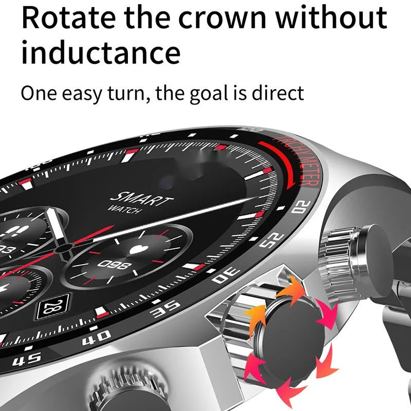 SK27Pro 2023 New Smart Watch Men GPS Track NFC 410mAh Sport Bracelet Compass Bluetooth Call Waterproof Women Smartwatch For Men