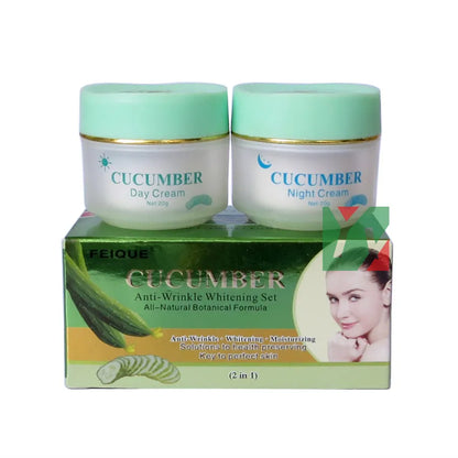 CUCUMBER anti wrinkle whitening cream for face skin care Hot selling natural botanical formula