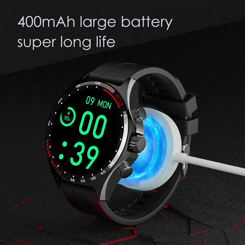 SK27Pro 2023 New Smart Watch Men GPS Track NFC 410mAh Sport Bracelet Compass Bluetooth Call Waterproof Women Smartwatch For Men