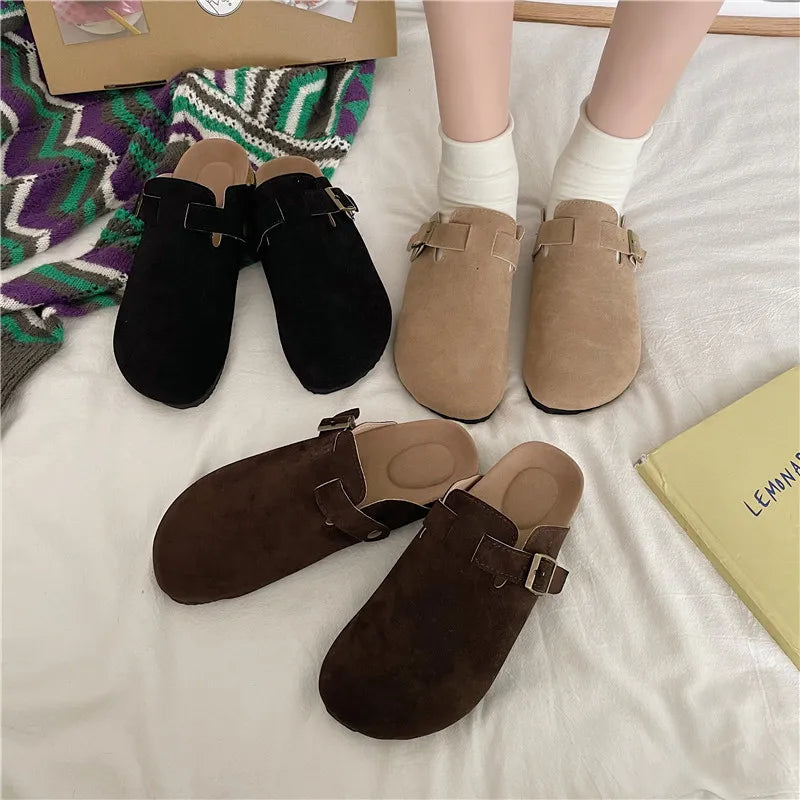 Summer Couple Slippers Woman Man Clogs Sandals Women Casual Beach Gladiator Flat Shoes Flat Footwear Mules Plus Size 43