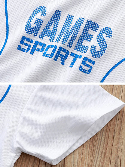 LJMOFA Boy Football Sportwear Breathable Cool 1-9T Kids 2pcs Short Sleeve Shorts Set Summer Casual Absorb Sweat Sport Wear D157