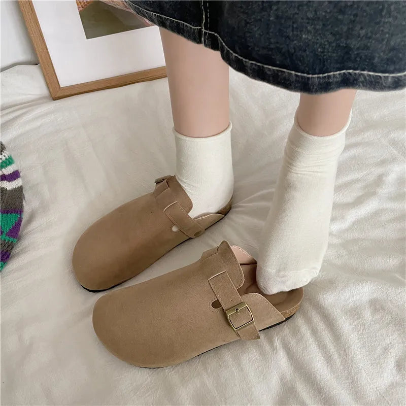 Summer Couple Slippers Woman Man Clogs Sandals Women Casual Beach Gladiator Flat Shoes Flat Footwear Mules Plus Size 43