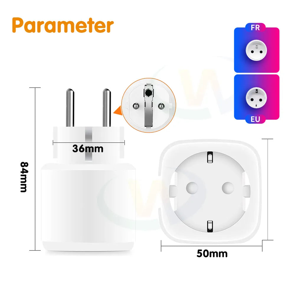 433 mhz Wireless Remote Control Switch  110V 220V 16A EU FR Smart Socket Plug Remote ON OFF Electrical Outlets for Light