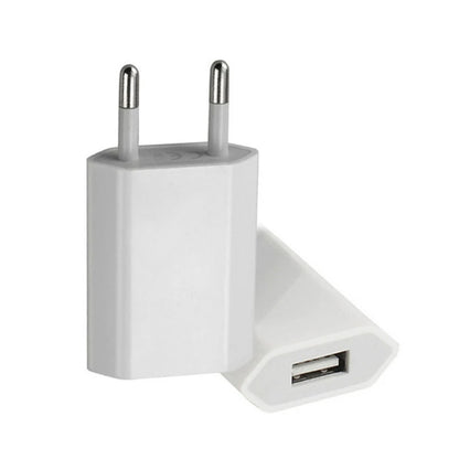 USB Phone Charger 5V 1A Travel Wall EU Plug For Mobile Phone Charger AC Adapter For iPhone 6 6S 5 5S SE USB Cable Charger