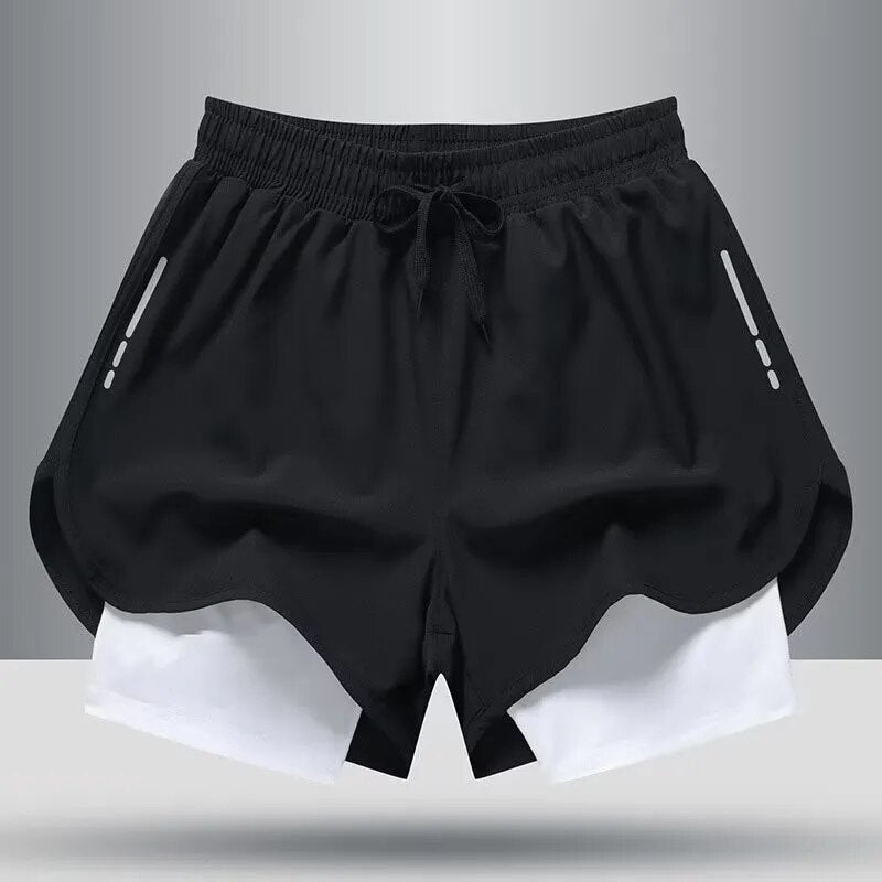 Fashion Basketball Men Shorts Running Gym Pants Summer Casual Man Pants Korean Fashion Men's Clothing Daily Sweatpants New