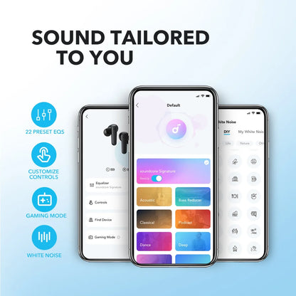 soundcore by Anker P20i True Wireless Earbuds 10mm Drivers with Big Bass Bluetooth 5.3 30H Long Playtime Water-Resistant