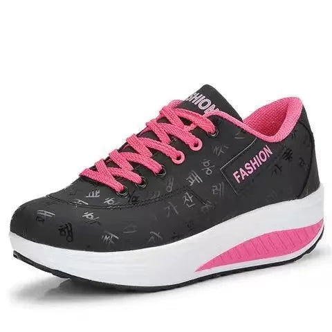 Walking Shoes Women Sneakers Fashion Shake Shoe Sport Comfortable Lightweight Ladies Thick Bottom Casual Footwear 2022 New
