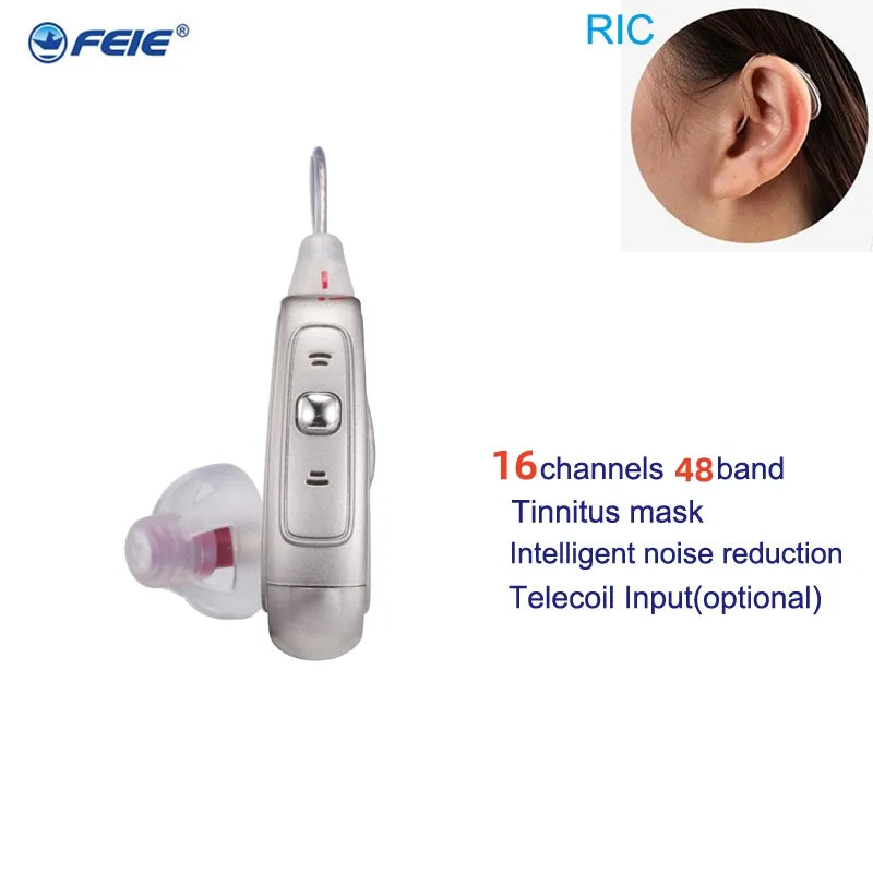 High-End Digital Programmable With Tinnitus Blocker High Power Hearing Aid For Elderly Deafness Bluetooth Siemens Headphones For