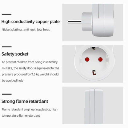 EU/FR/US/BR Plug LCD Digital Thermostat Temperature Controller Socket Outlet With Timer Switch Heating Cooling Adjustment