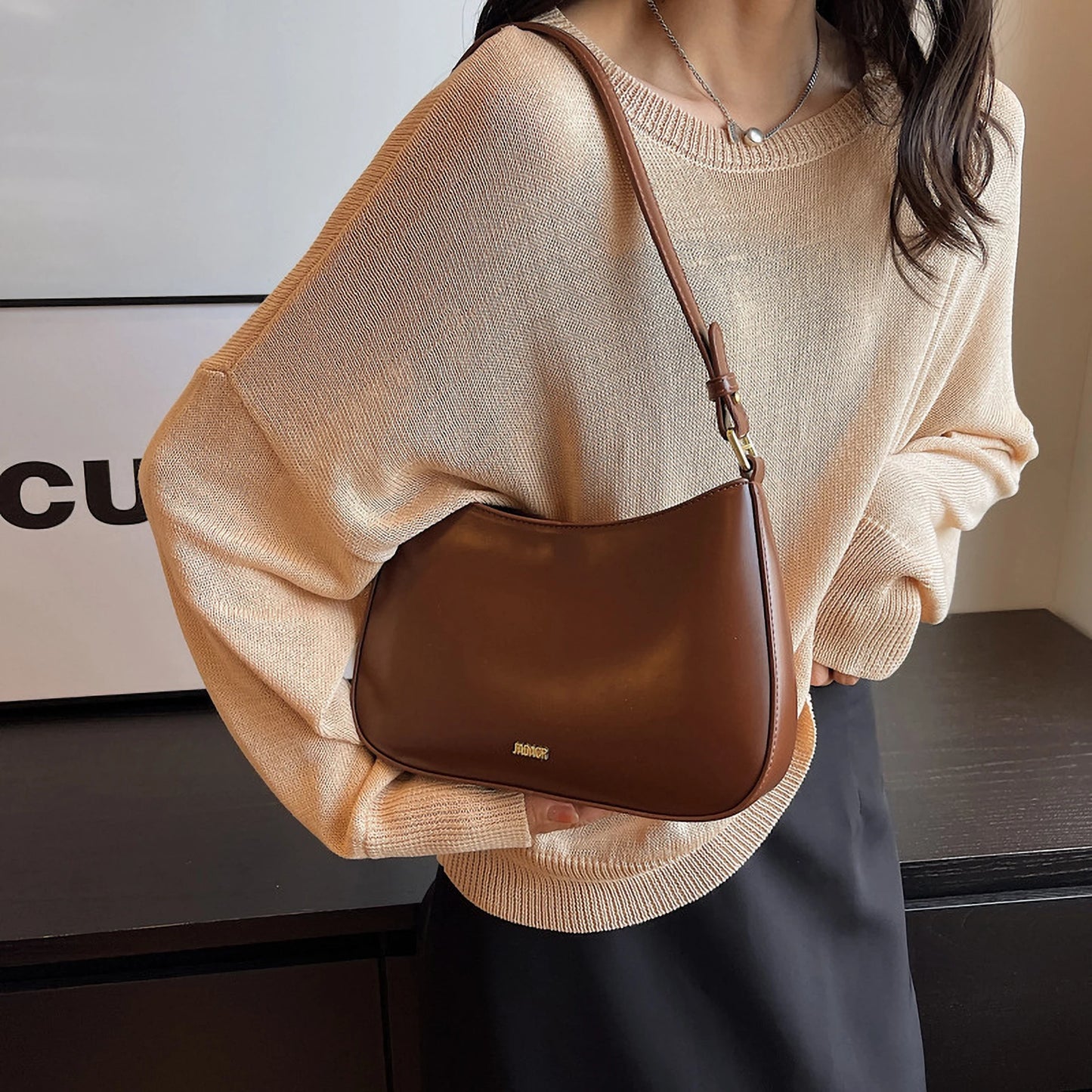 Red Underarm Shoulder Bags for Women 2023 New Texture Leather Crossbody Bag Luxury Designer Wedding Bride Handbags Trend